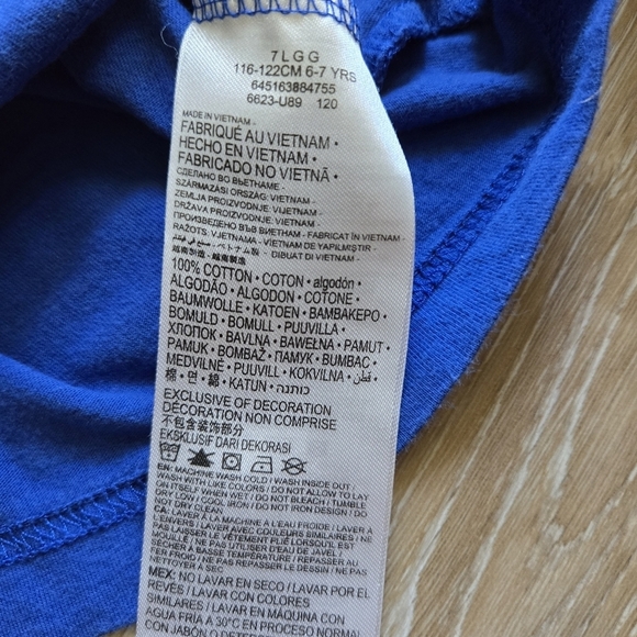 Set of 2 Kids Short Sleeve T-shirts Mario & Air Jordan VGUC - Picture 6 of 11